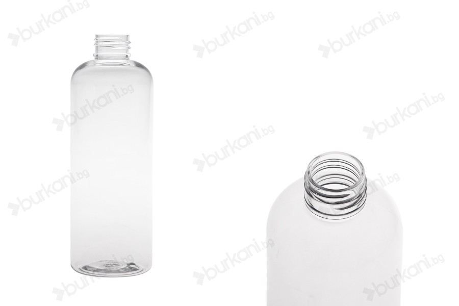 Пластмасова прозрачна PET бутилка 250 мл (PP 24/410)-изображение_продукт