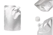 Алуминиева Doy Pack 500 ml със странична бяла капачка - 50 бр-изображение_продукт