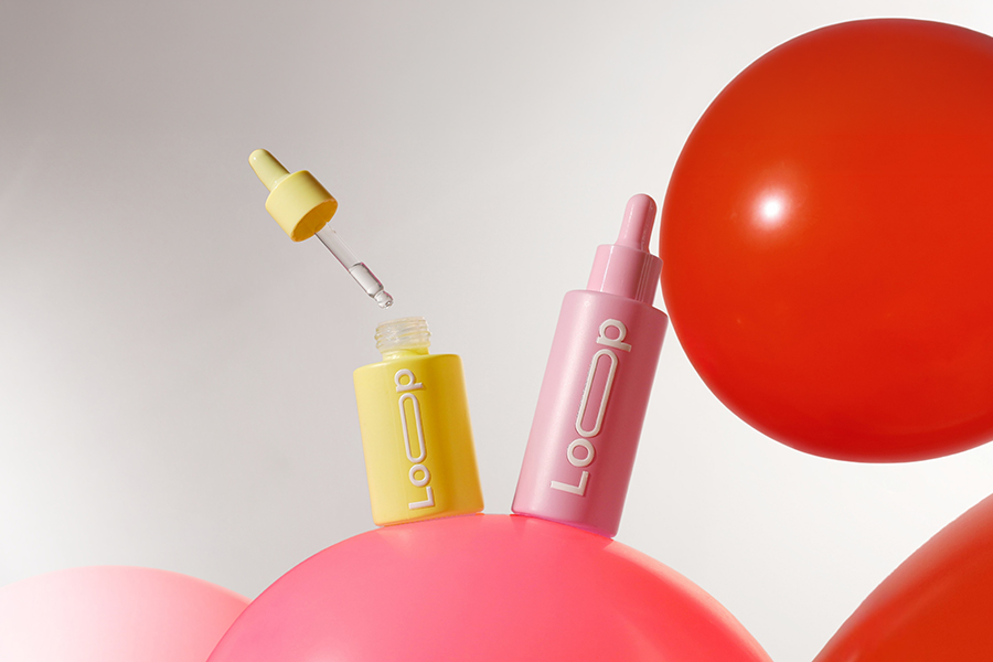 Стъклена бутилка в матови пастелни цветове 30 мл с капкомер -изображение_група