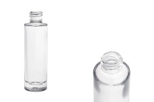 Прозрачна стъклена цилиндрична бутилка 30 мл-изображение_продукт