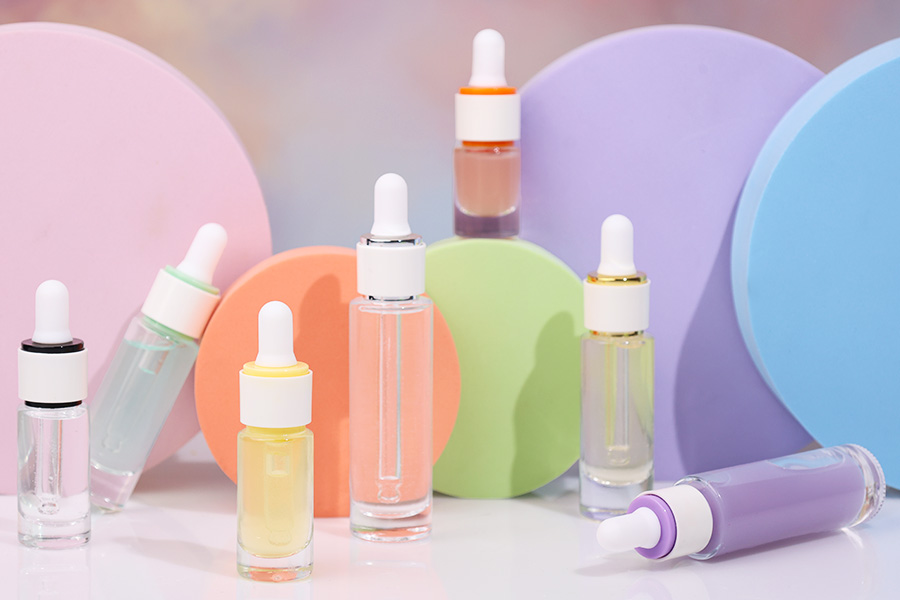 Прозрачна стъклена цилиндрична бутилка 10 мл-изображение_група