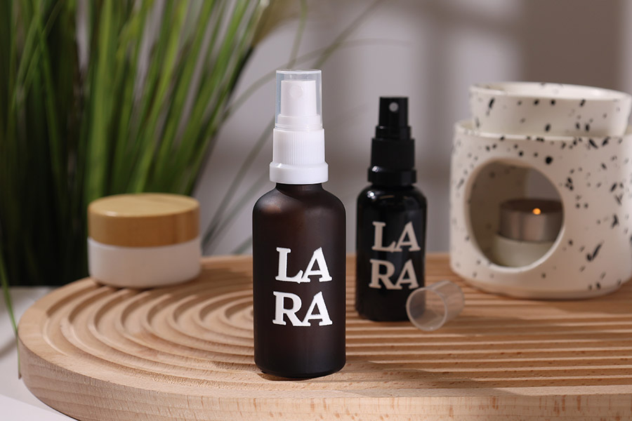 Пластмасов черен спрей пулверизатор ПП 18 за масла  с прозрачна капачка-изображение_група