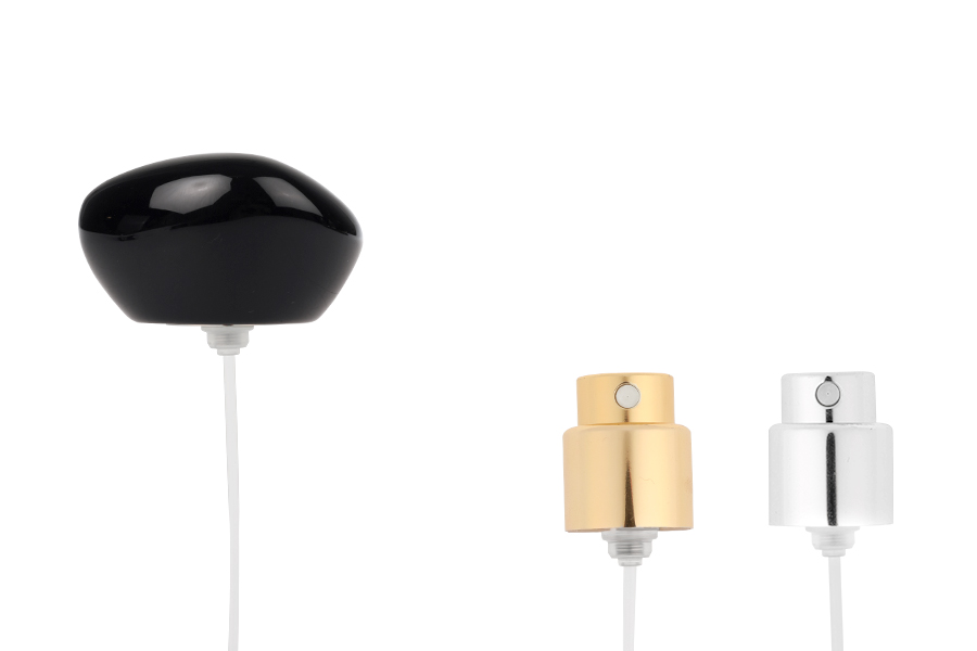 Спрей с луксозна черна капачка за парфюмни бутилки Кримп 15 мм -изображение_продукт