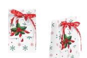 Коледни хартиени подаръчни торбички 120x70x185 мм - 20 бр.-изображение_продукт