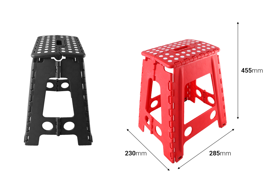 Shkallë - stol i palosshëm 285x230x455 mm-изображение_размери