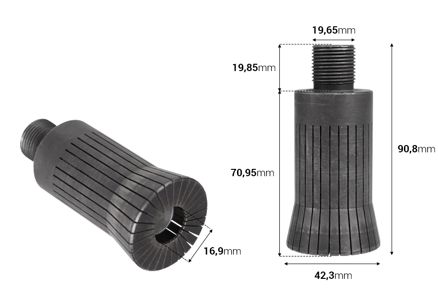 Инструмент за запечатване на спрей пулверизатроите на бутилки за парфюми Кримп (изисква използването на машина с код: 15-1911)-изображение_размери