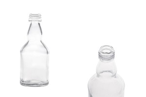 Стъклена прозрачна бутилка 50 мл (PP 18)-изображение_продукт