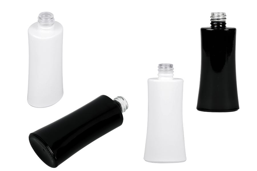 Стъклена овална или бяла бутилка за парфюм 50 мл-изображение_продукт