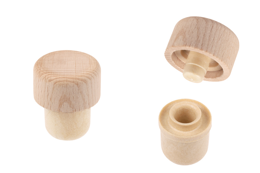 Синтетичен силиконов корк Φ23 с дозатор (размер 32x18) -изображение_продукт