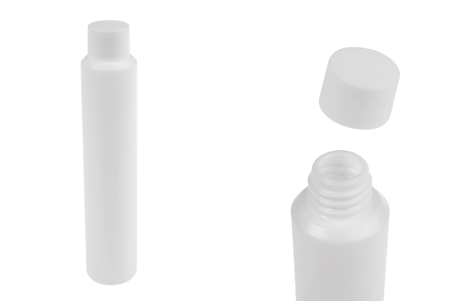 Резервна вътрешна бяла бутилка с бяла капачка за код 19-5377-изображение_продукт