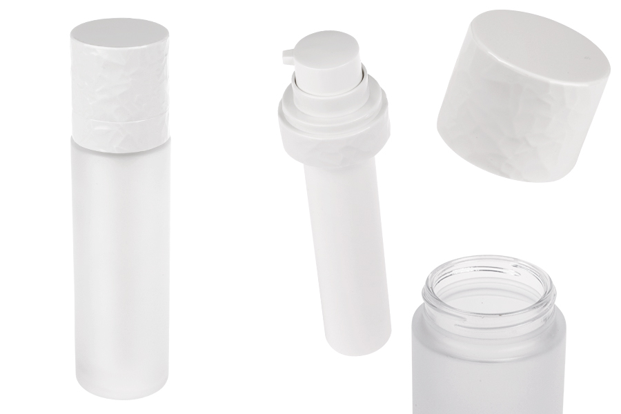 Безвъздушна (airless) бутилка 50 мл с външна стъклена опаковка за многократна употреба-изображение_продукт