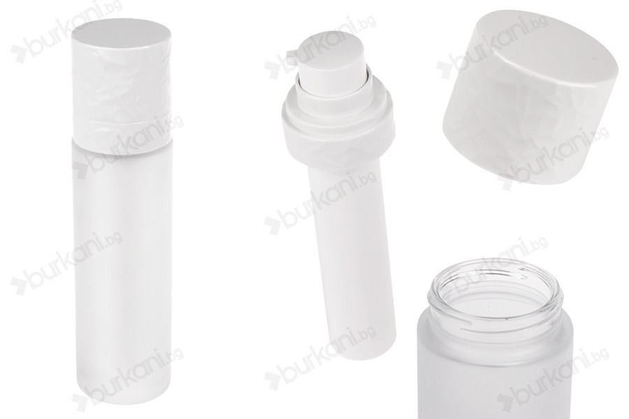Безвъздушна (airless) бутилка 50 мл с външна стъклена опаковка за многократна употреба-изображение_продукт