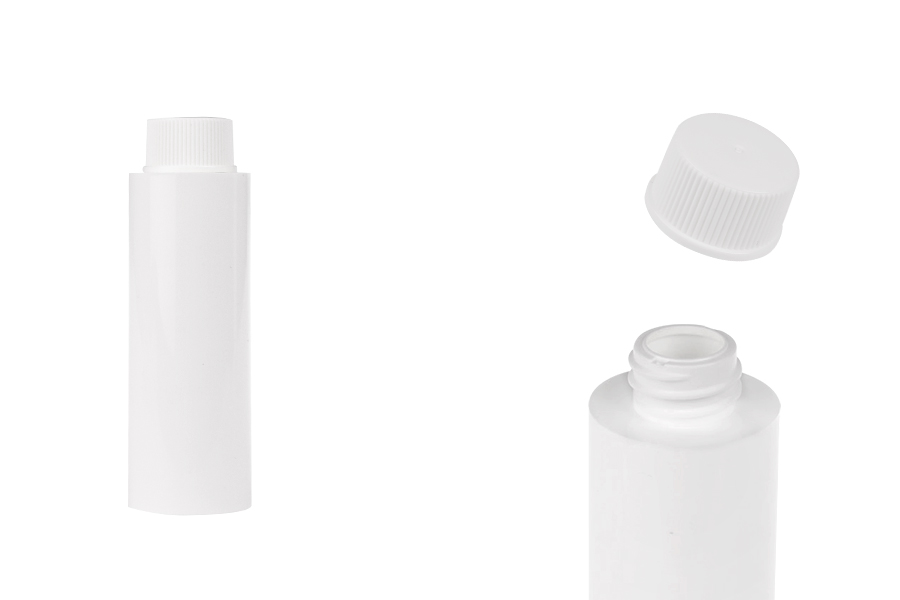 Резервна вътрешна бяла бутилка с бяла капачка за код 19-5408-изображение_продукт