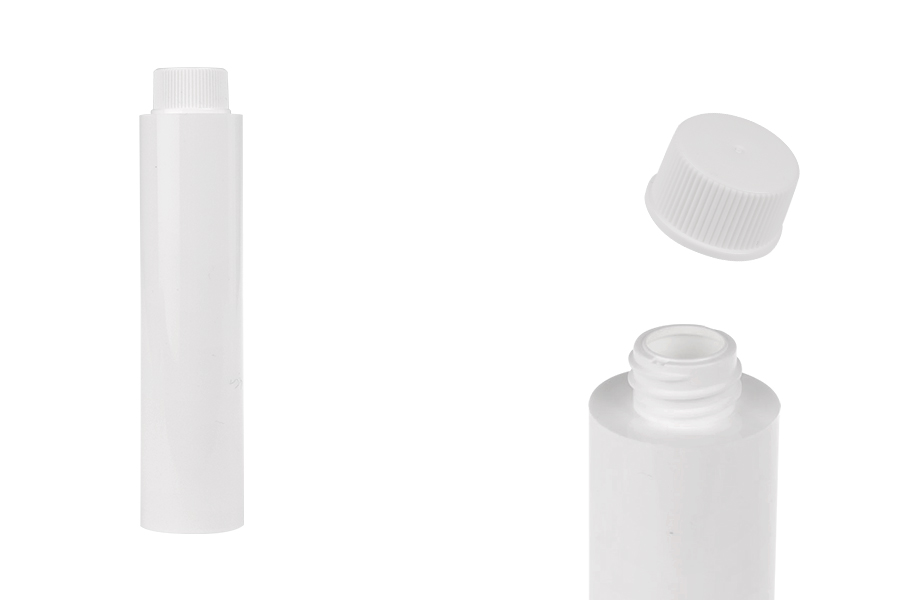Резервна вътрешна бяла бутилка с бяла капачка за код 19-5409-изображение_продукт