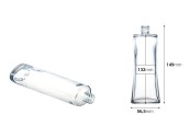 Стъклена бутилка за парфюм 100ml 12/100 (18/415) Стъклена бутилка за парфюм 100ml 12/100 (18/415)-изображение_размери