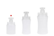 Пластмасова (HDPE) бяла бутилка 200 мл с помпа-изображение_група