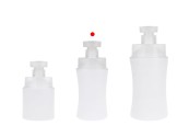 Пластмасова (HDPE) бяла бутилка 300 мл с помпа-изображение_група