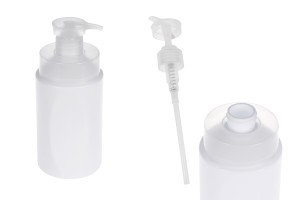 Пластмасова (HDPE) бяла бутилка 500 мл с помпа-изображение_продукт