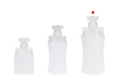 Пластмасова (HDPE) бяла бутилка 500 мл с помпа-изображение_група