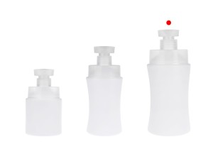 Пластмасова (HDPE) бяла бутилка 500 мл с помпа-изображение_група