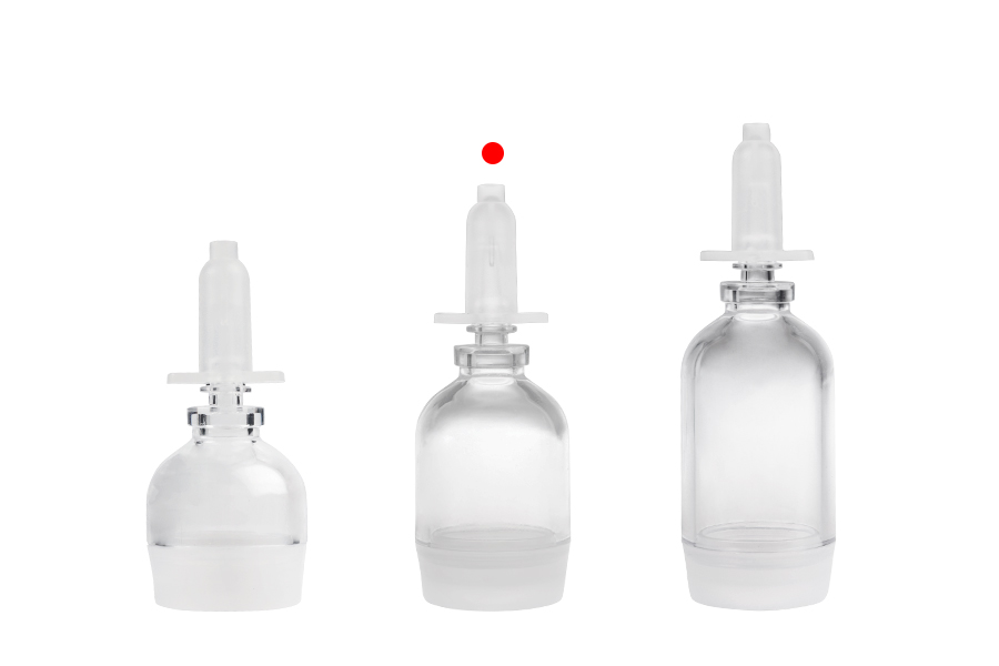 Прозрачен флакон за еднократна употреба  10 мл с капачка-изображение_група