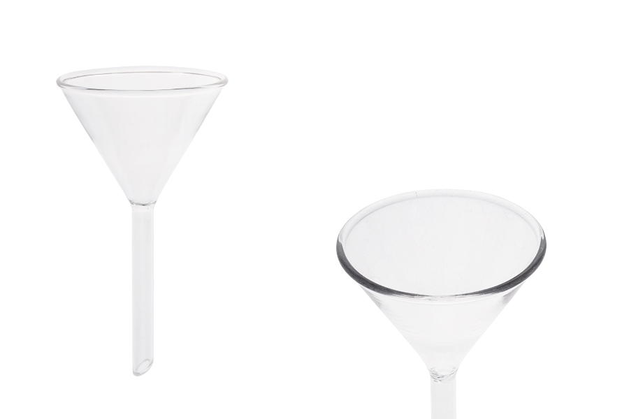 Стъклена фуния с диаметър 60 мм (с връх 8 мм)-изображение_продукт