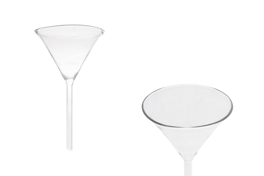 Стъклена фуния с диаметър 75 мм (с връх 8 мм)-изображение_продукт