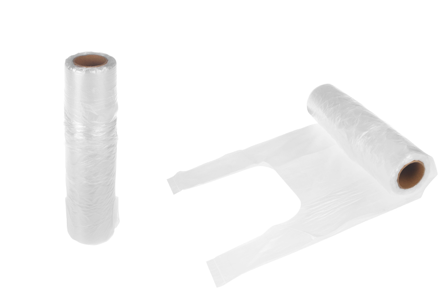 Пластмасова прозрачна торбичка 220x410 мм - 100 броя на ролка Пластмасова прозрачна торбичка 220x410 мм - 100 броя на ролка-изображение_продукт