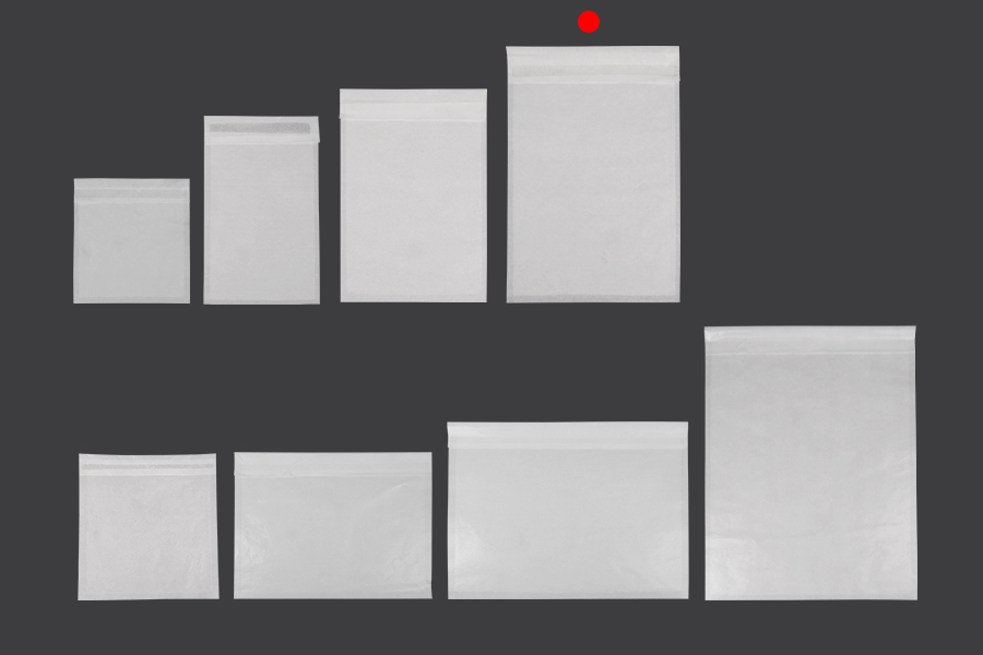 Самозалепващи се хартиени пликове с размер  150x220 мм - 100 бр.-изображение_група