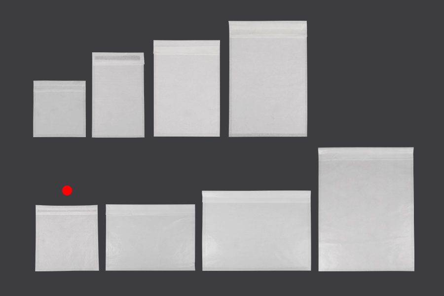 Хартиени самозалепващи се торбички  200x200 мм  - 100 броя Хартиени самозалепващи се торбички  200x200 мм  - 100 броя-изображение_група