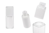 Акрилна пластмасова airless бутилка 15 мл с бяла помпа Акрилна пластмасова airless бутилка 15 мл с бяла помпа-изображение_продукт