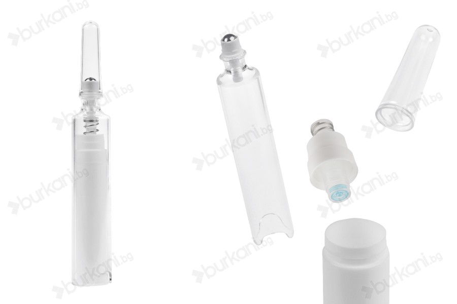 Airless бутилка 10 мл с рол-он за серум и капачка-изображение_продукт