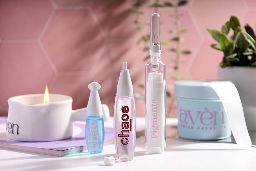 Пластмасова прозрачна бутилка 10 мл с "нос" и винтова капачка - 50 бр.-изображение_група