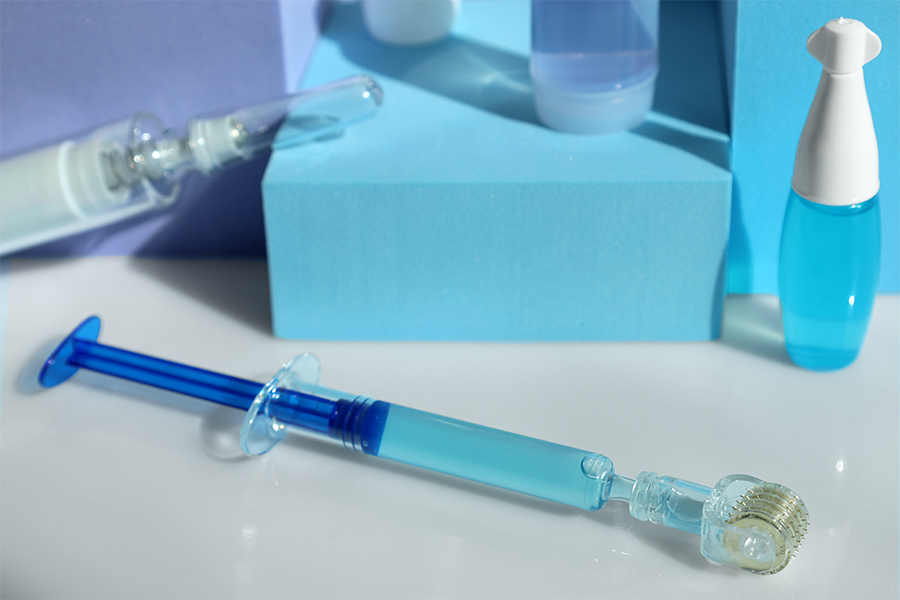 Спринцовка - roller 3 ml с глава 0,25 мм за нанасяне на серум върху лице и коса-изображение_група