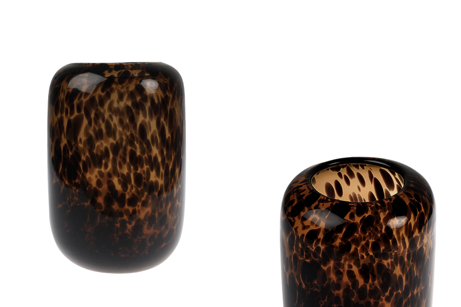 Декоративен стъклен буркани с размери 135x200 мм-изображение_продукт