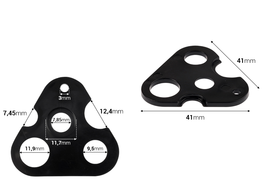 Пластмасов инструмент за лесно отстраняване на рол-он топчета от бутилки-изображение_размери
