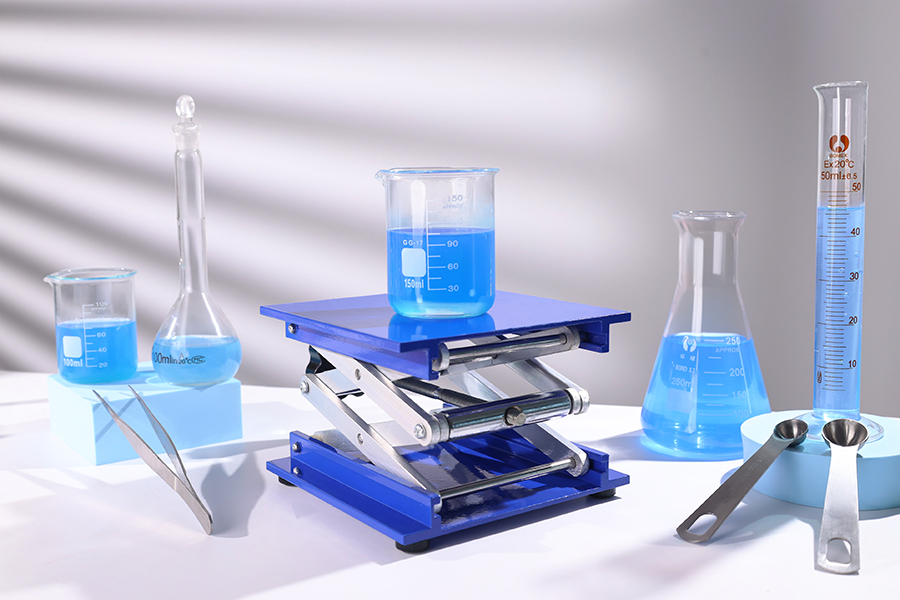 Регулируема лабораторна повдигаща платформа 150x150 мм-изображение_група