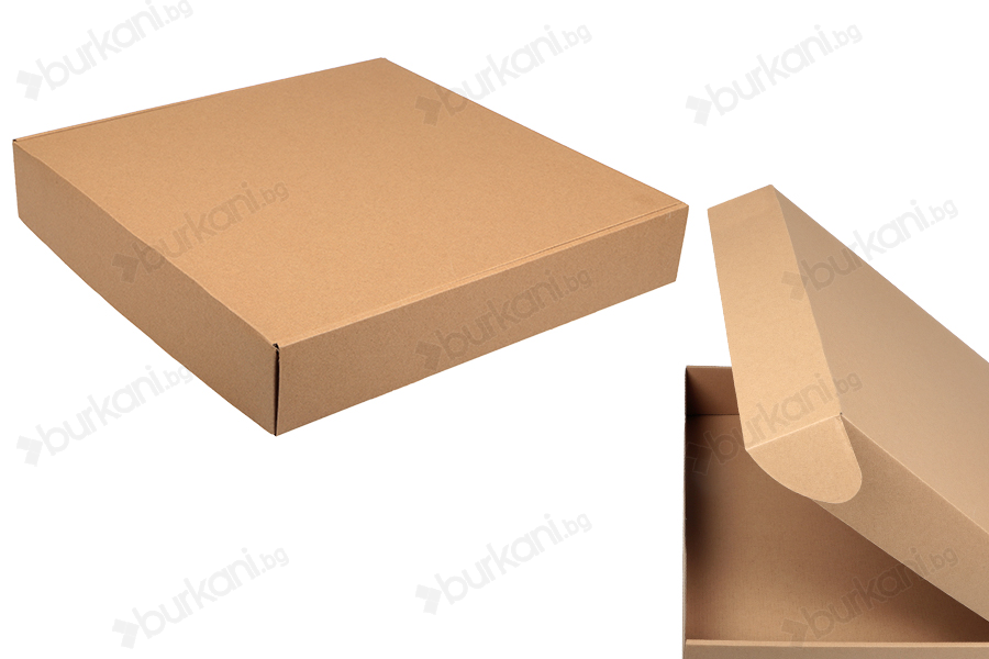 Хартиена крафт кутия с размери 450x450x80 mm-изображение_продукт