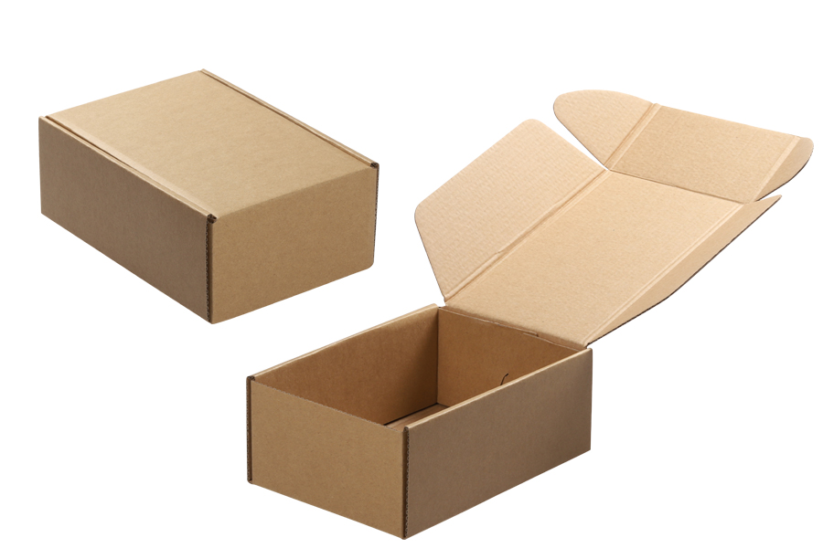 Крафт хартиена кутия без прозорец 130х180х70 мм - 20 бр-изображение_група