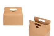Крафт кутия за опаковане тип куфар 250x170x255 мм с подсилено дъно - 20 бр.-изображение_продукт