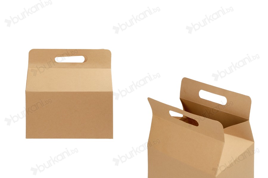Кутийка куфарче   250x170x255 от ктафт хартия - 20 бр.-изображение_продукт