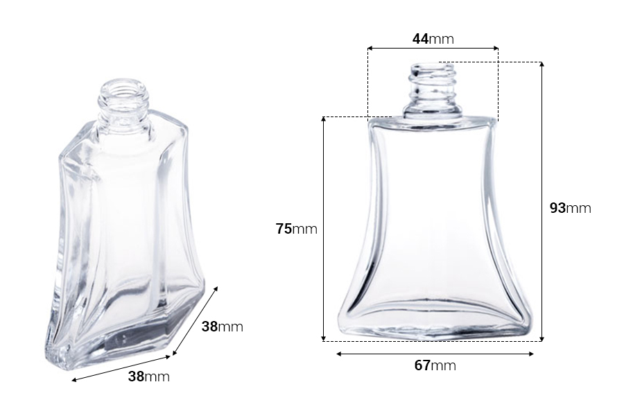 Стъклена бутилка за парфюм 50 ml 24/50 ( 18/415) Стъклена бутилка за парфюм 50 ml 24/50 ( 18/415)