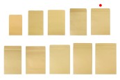 Крафт опаковка тип DOY PACK с размери 150x40x210 mm - 50 бр.-изображение_група