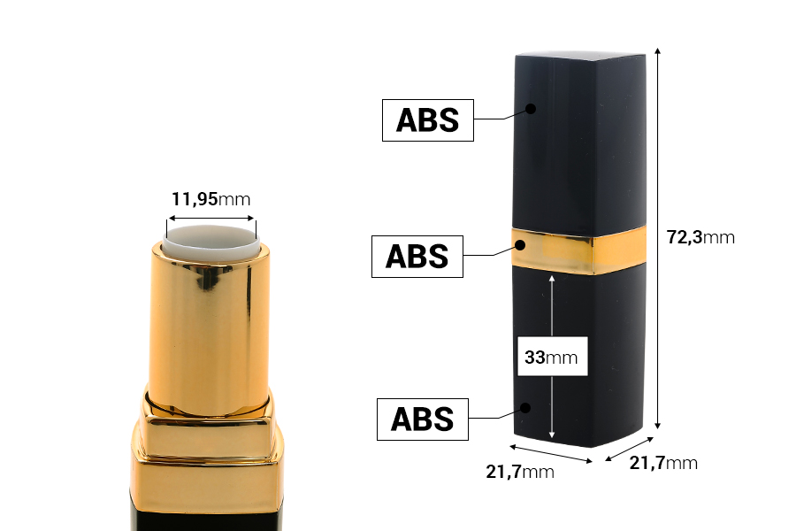 Черна опаковка за червило-изображение_размери