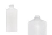 Пластмасова бутилка 500 ml квадратна, полупрозрачна (PP28)-изображение_продукт