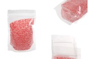 Прозрачна опаковка DOY PACK  с размери  140x40x220 mm с цип - 100 бр.-изображение_продукт