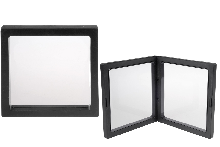 Пластмасова кутия 137x20x137 мм  с фолио за показване на продукти  - 10 бр.-изображение_продукт