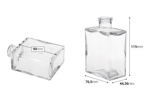 Стъклен бутилка за ликьор или за коняк 200ml-2