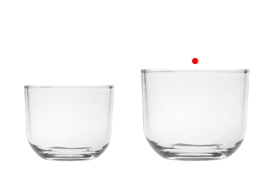 Стъклен декоративен буркан  с размер  121x130 мм за свещ-изображение_група