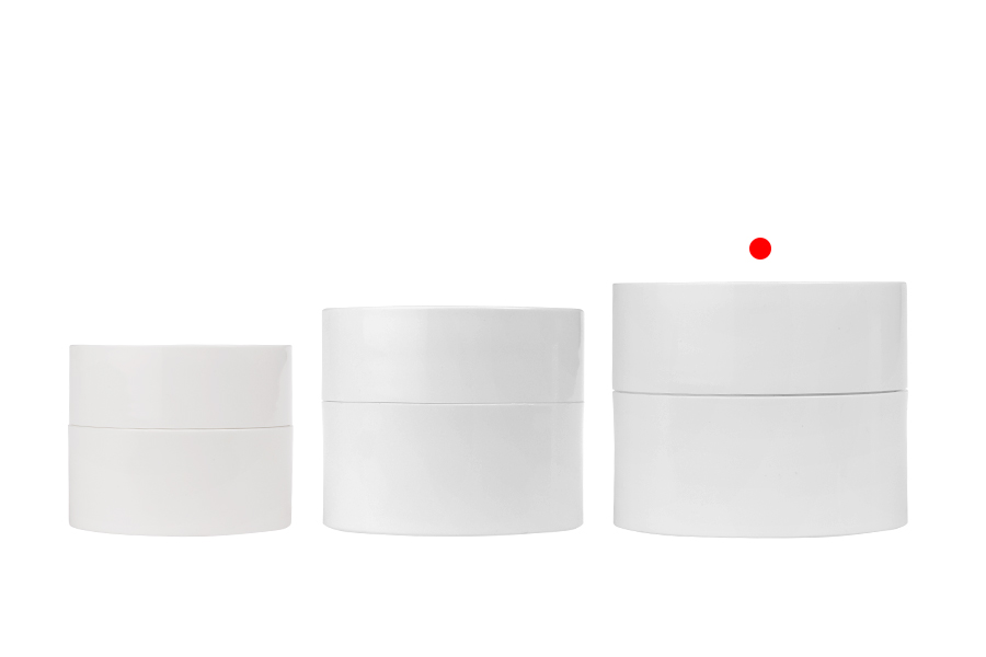 Пластмасов буркан 100 мл за многократна употреба с капачка и пластмасово уплътнение-изображение_група